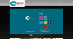 Desktop Screenshot of continental-industries.com